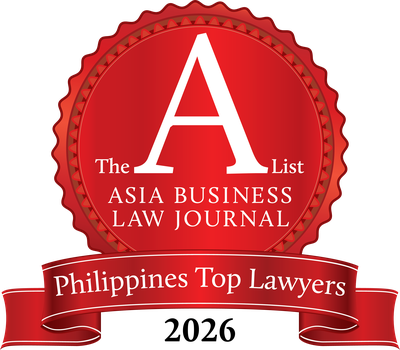 Asia Business Law Journal A-List 2026: Philippines Top Lawyers