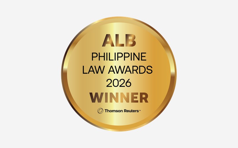 ALB Philippine Law Awards 2026 Winner badge