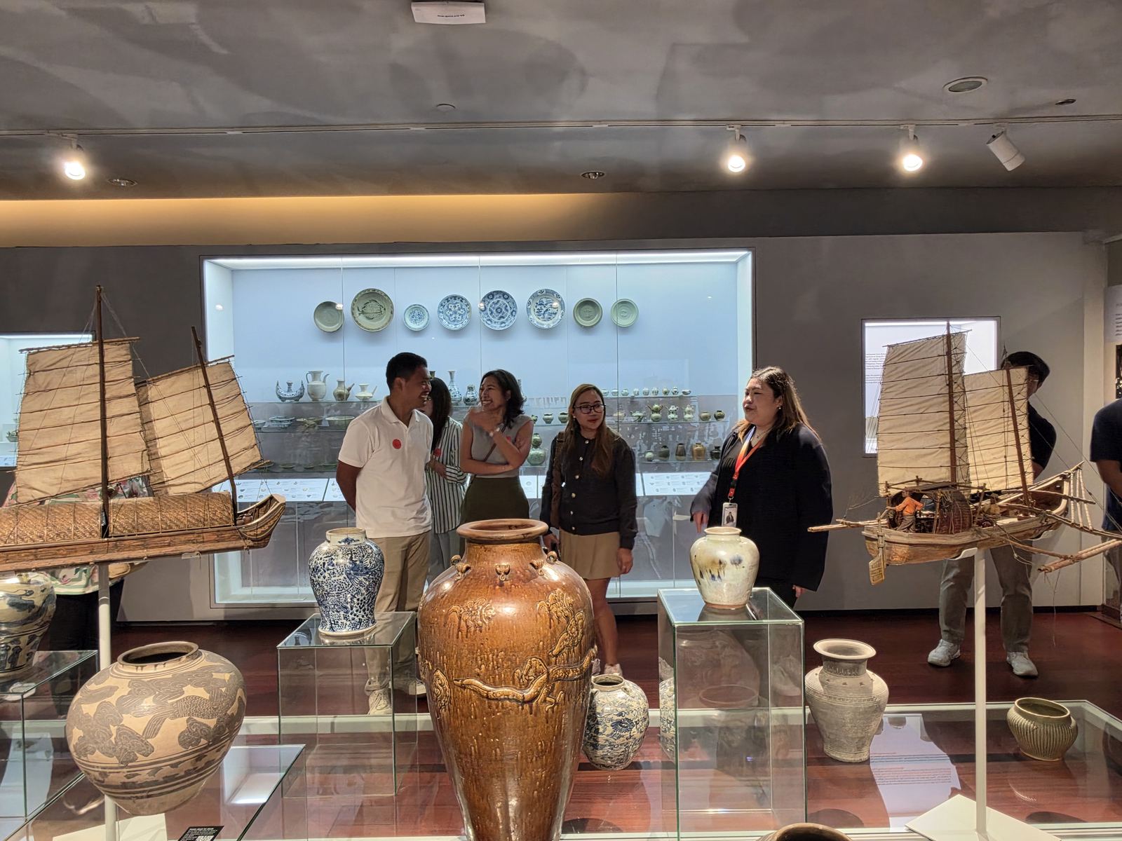 OSL lawyers among trade ceramics and model boats